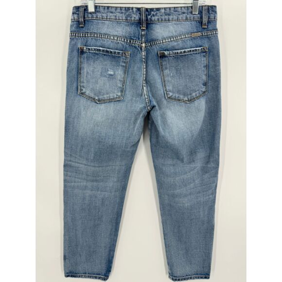 KANCAN Distressed Boyfriend Jeans KC6195M Size 28 - Picture 4 of 7